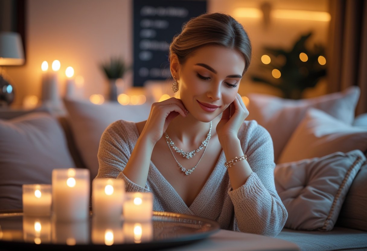 Sådan skaber du den perfekte stemning med lys og smykker derhjemme